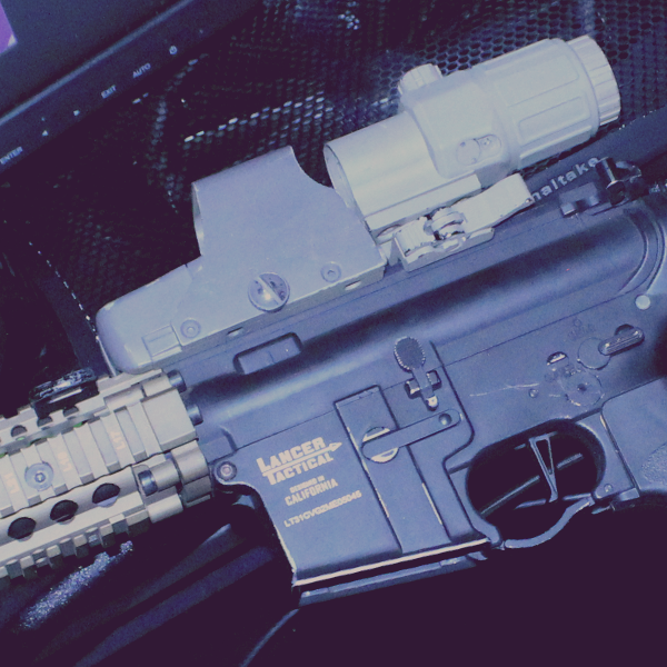 LANCER TACTICAL PROLINE ETU MK18 FULL METAL AIRSOFT AEG RIFLE